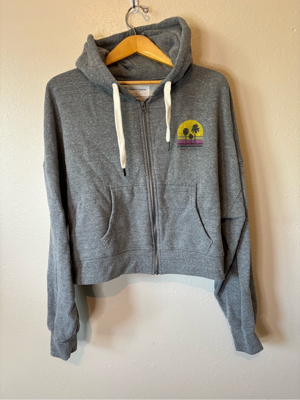 Spiritual gangster sunset stripe Roxbury hoodie